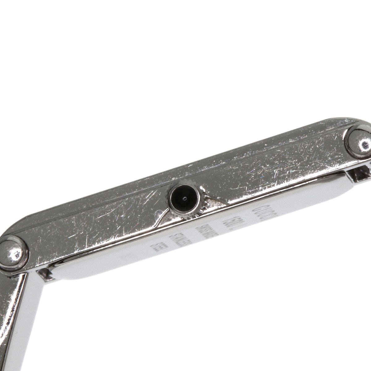 GUCCI Square Face Bangle with Pink Shell Watches 1500L Stainless Steel/Stainless Steel Ladies