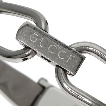 GUCCI Square Face Bangle with Pink Shell Watches 1500L Stainless Steel/Stainless Steel Ladies