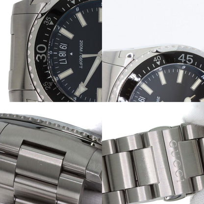 GUCCI Dive DIVE Watches YA136.2 Stainless Steel/Stainless Steel mens