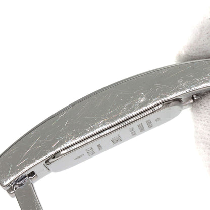 GUCCI Square face dial Diamond Watches 3900L Stainless Steel/Stainless Steel Ladies