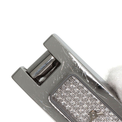 GUCCI Square face dial Diamond Watches 3900L Stainless Steel/Stainless Steel Ladies