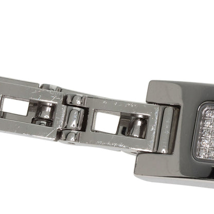 GUCCI Square face dial Diamond Watches 3900L Stainless Steel/Stainless Steel Ladies