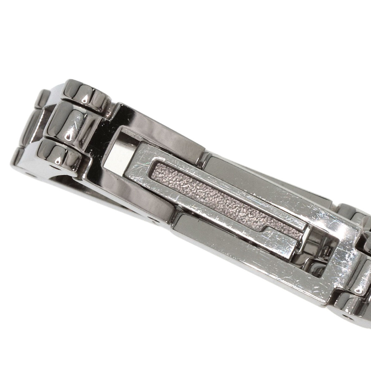 GUCCI Square face dial Diamond Watches 3900L Stainless Steel/Stainless Steel Ladies