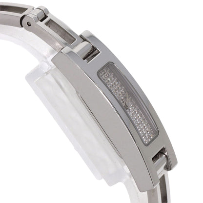 GUCCI Square face dial Diamond Watches 3900L Stainless Steel/Stainless Steel Ladies
