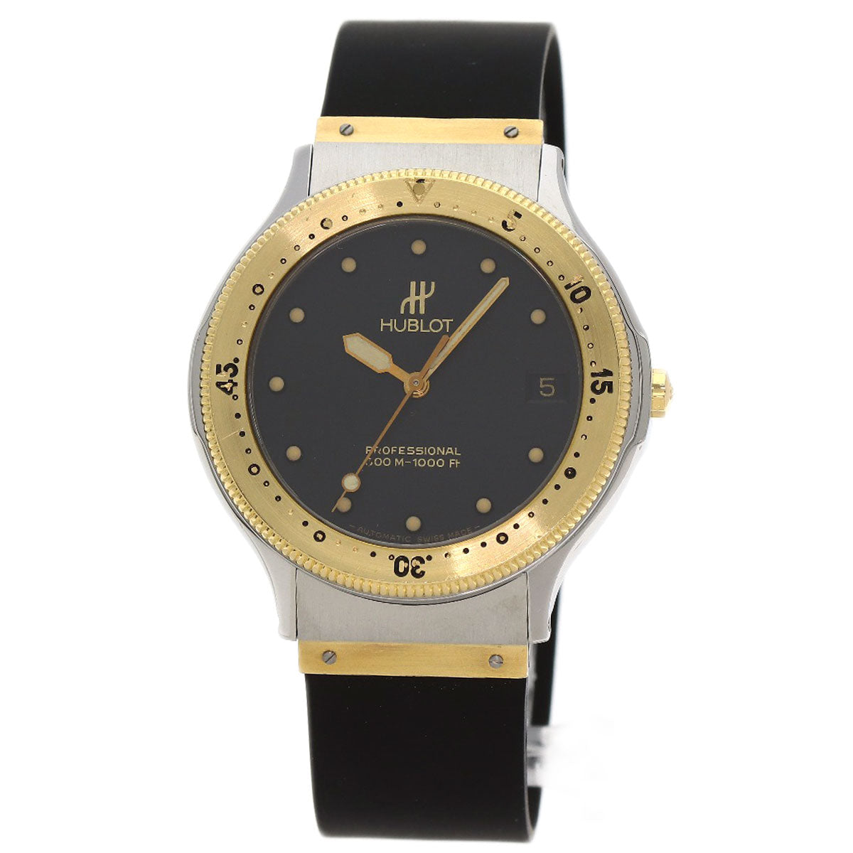 HUBLOT MDM Professional Watches 1550.127.2 Stainless Steel/Rubber mens