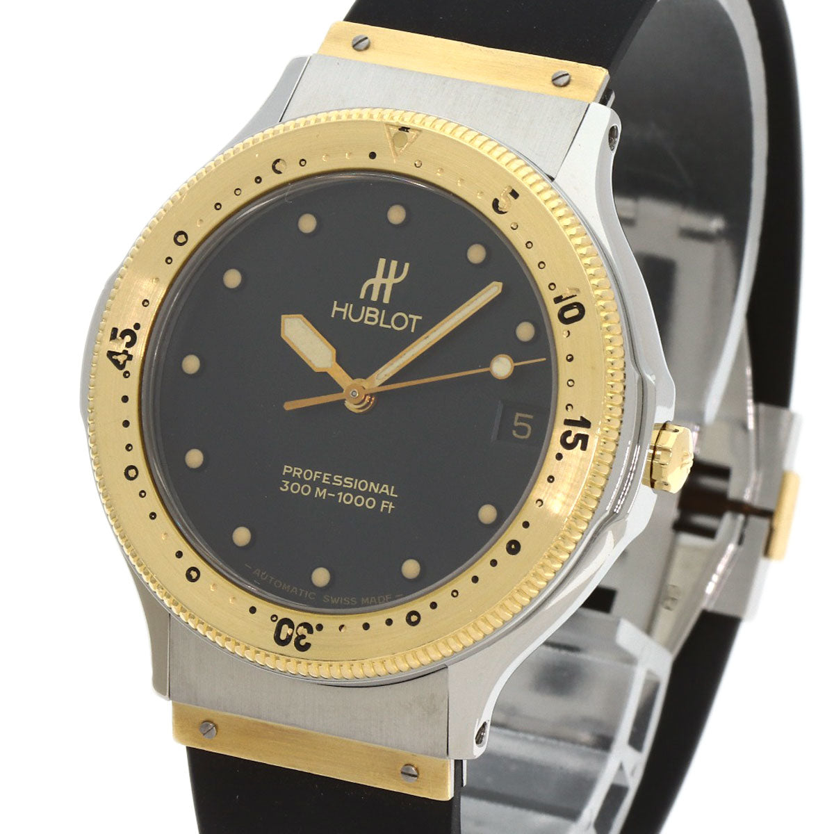 HUBLOT MDM Professional Watches 1550.127.2 Stainless Steel/Rubber mens