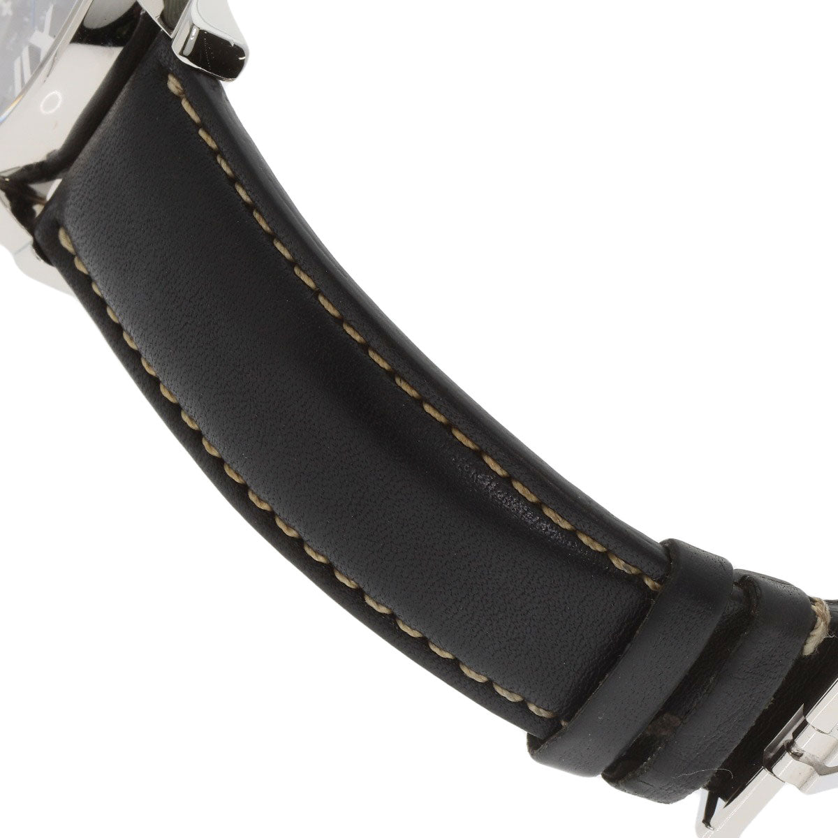 TIFFANY&Co. Atlas Dome Chronograph Watches Stainless Steel/Leather mens