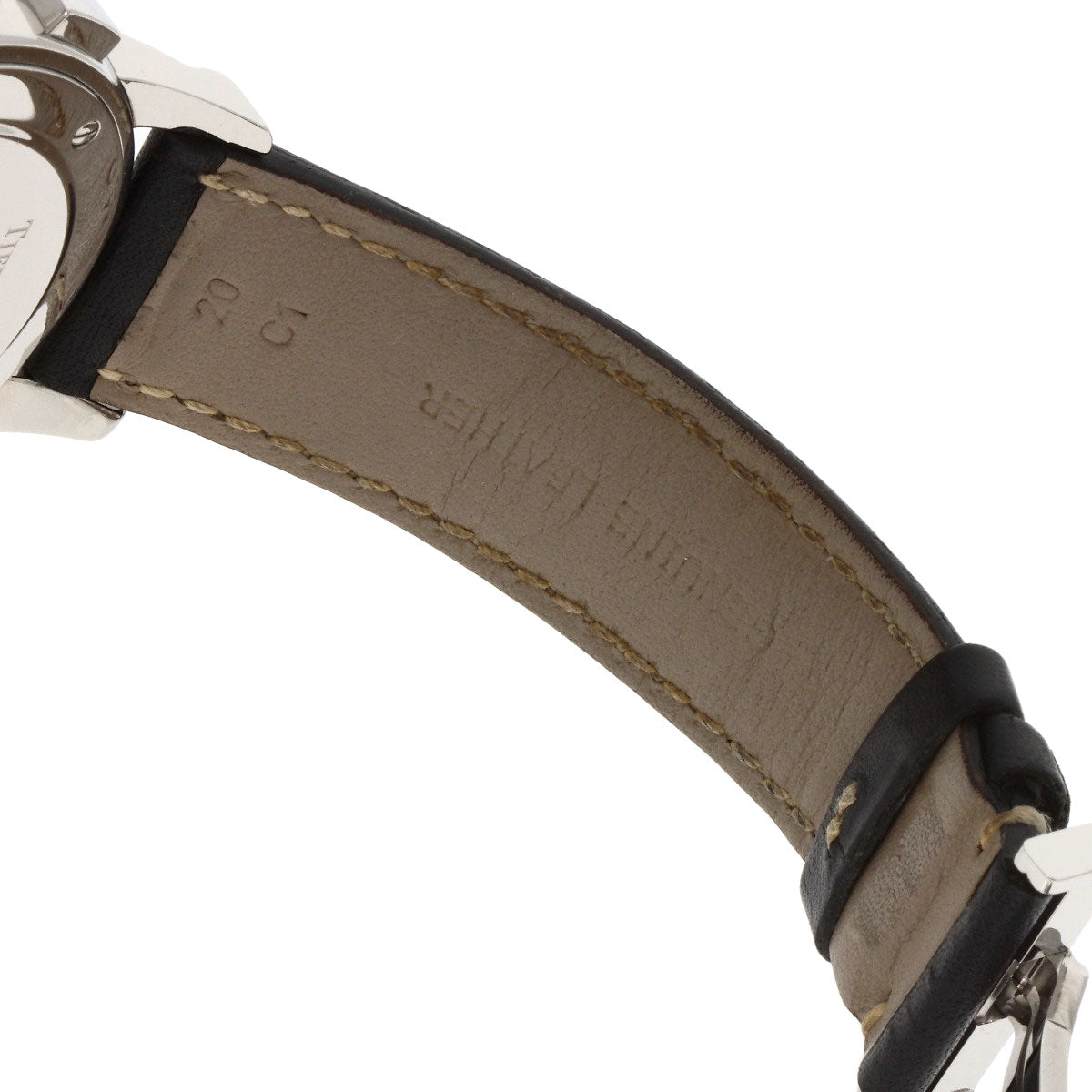 TIFFANY&Co. Atlas Dome Chronograph Watches Stainless Steel/Leather mens