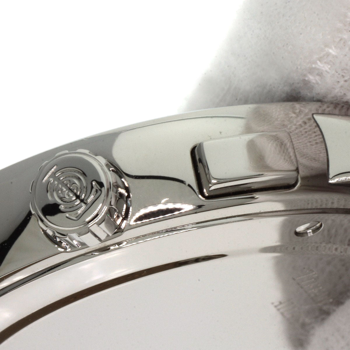 TIFFANY&Co. Atlas Dome Chronograph Watches Stainless Steel/Leather mens