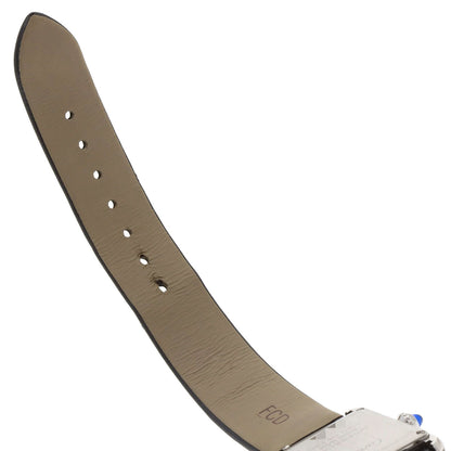 CARTIER Tank Must de Cartier SM Watches W4TA0016 Stainless Steel/Leather Ladies