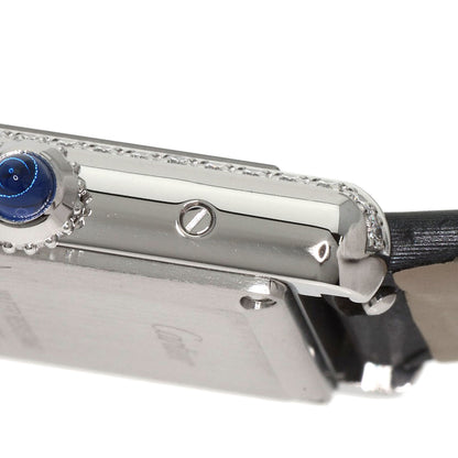 CARTIER Tank Must de Cartier SM Watches W4TA0016 Stainless Steel/Leather Ladies