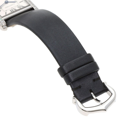 CARTIER Tank Must de Cartier SM Watches W4TA0016 Stainless Steel/Leather Ladies