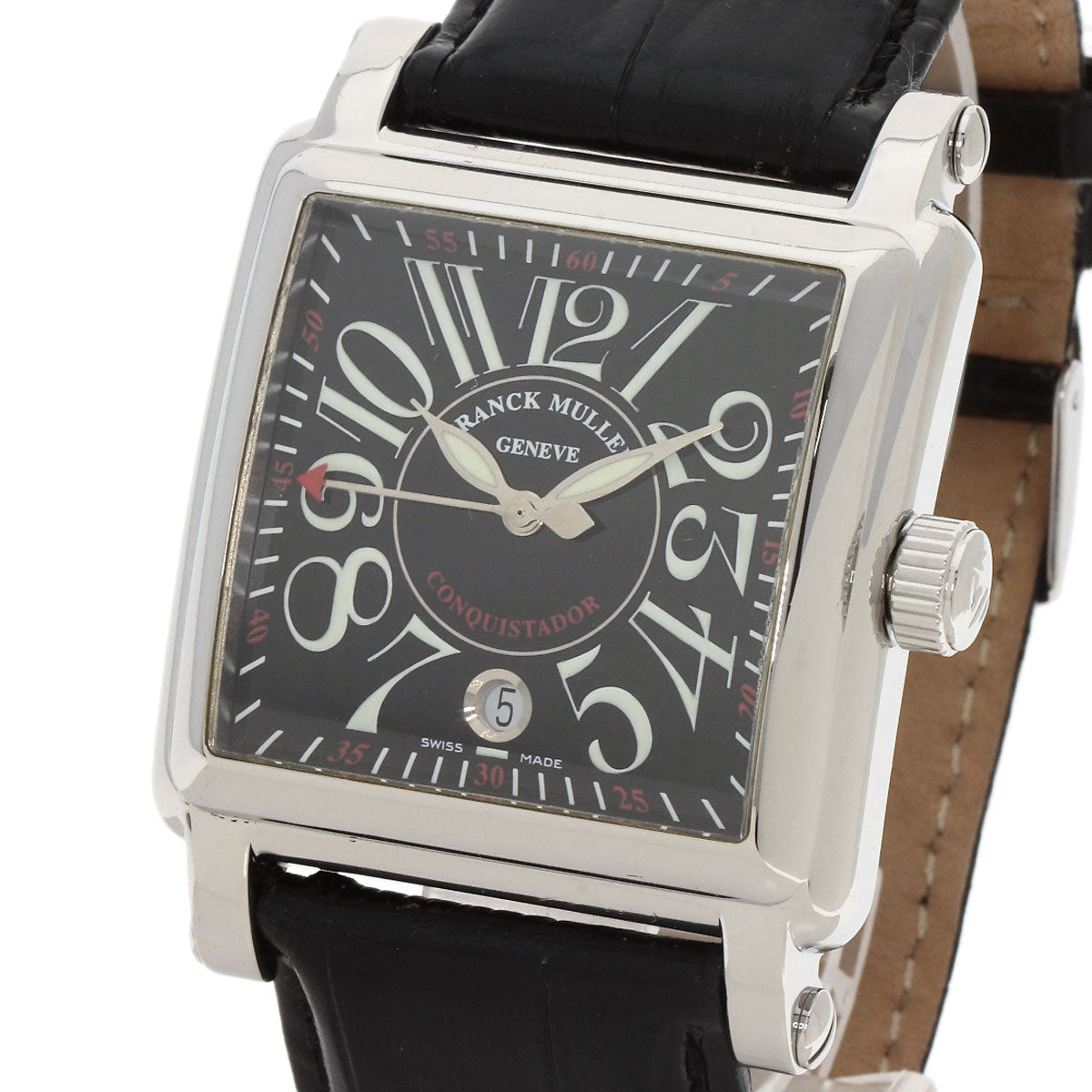 FRANCK MULLER Conquistador Watches 10000HSCACB Stainless Steel/Leather mens