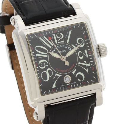FRANCK MULLER Conquistador Watches 10000HSCACB Stainless Steel/Leather mens
