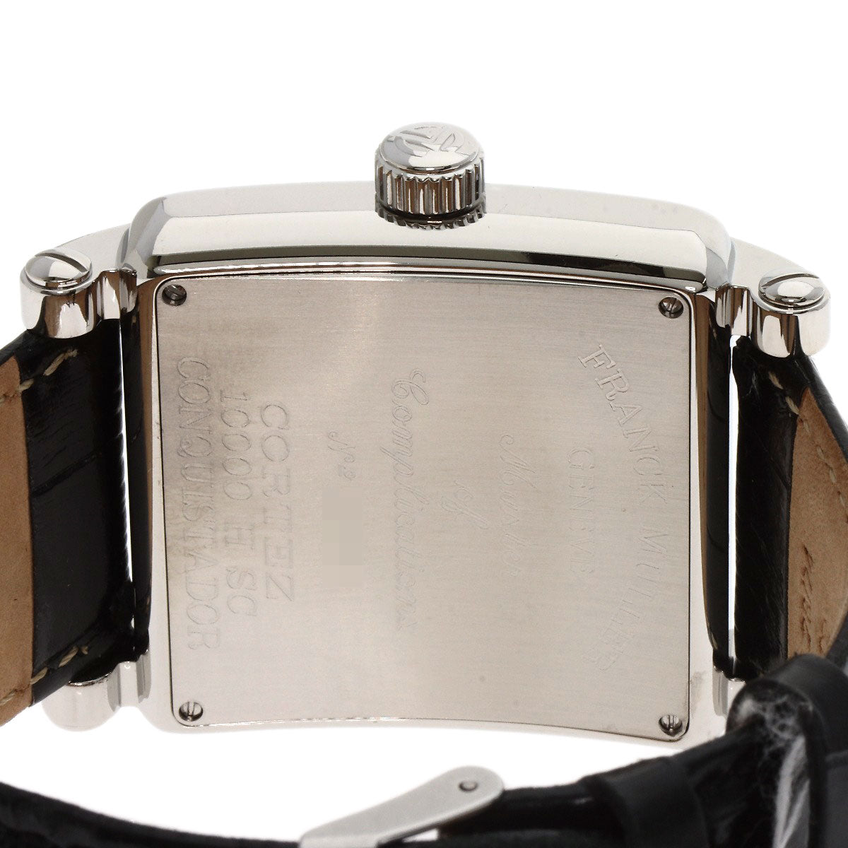 FRANCK MULLER Conquistador Watches 10000HSCACB Stainless Steel/Leather mens