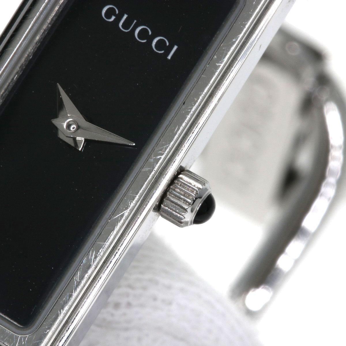 GUCCI Square face Watches 1500L Stainless Steel/Stainless Steel Ladies