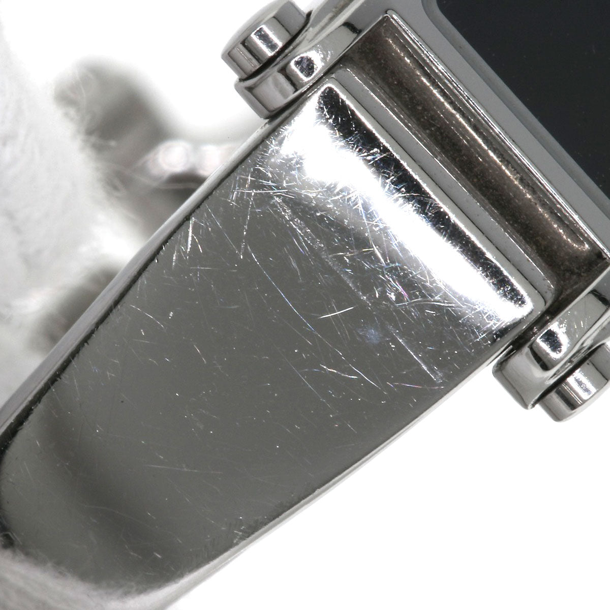 GUCCI Square face Watches 1500L Stainless Steel/Stainless Steel Ladies