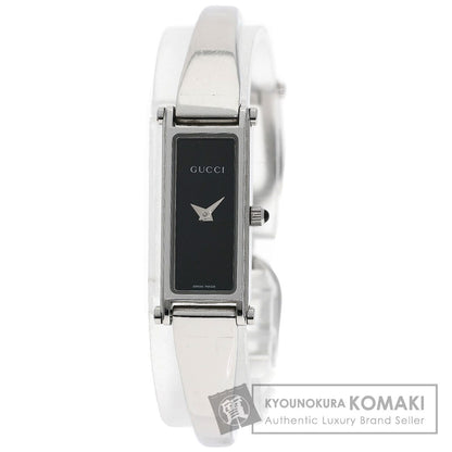 GUCCI Square face Watches 1500L Stainless Steel/Stainless Steel Ladies