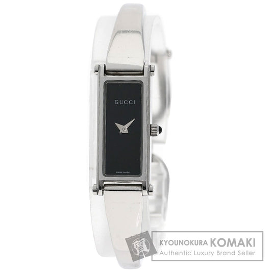 GUCCI Square face Watches 1500L Stainless Steel/Stainless Steel Ladies