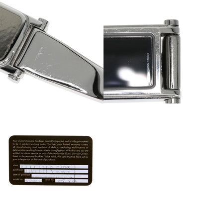 GUCCI Square face Watches 1500L Stainless Steel/Stainless Steel Ladies