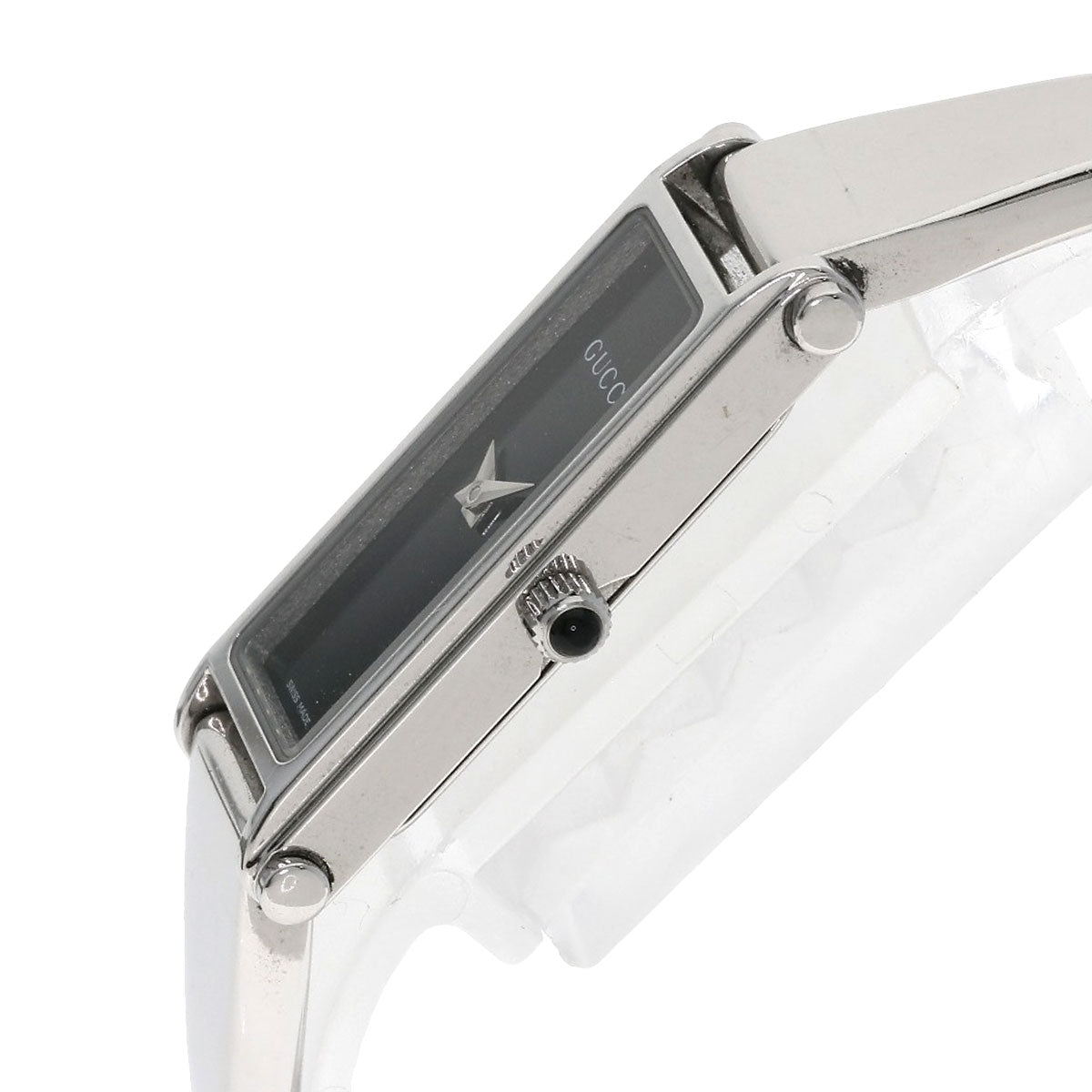 GUCCI Square face Watches 1500L Stainless Steel/Stainless Steel Ladies