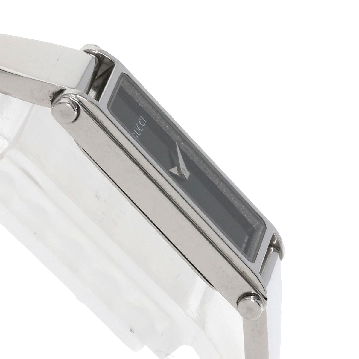 GUCCI Square face Watches 1500L Stainless Steel/Stainless Steel Ladies