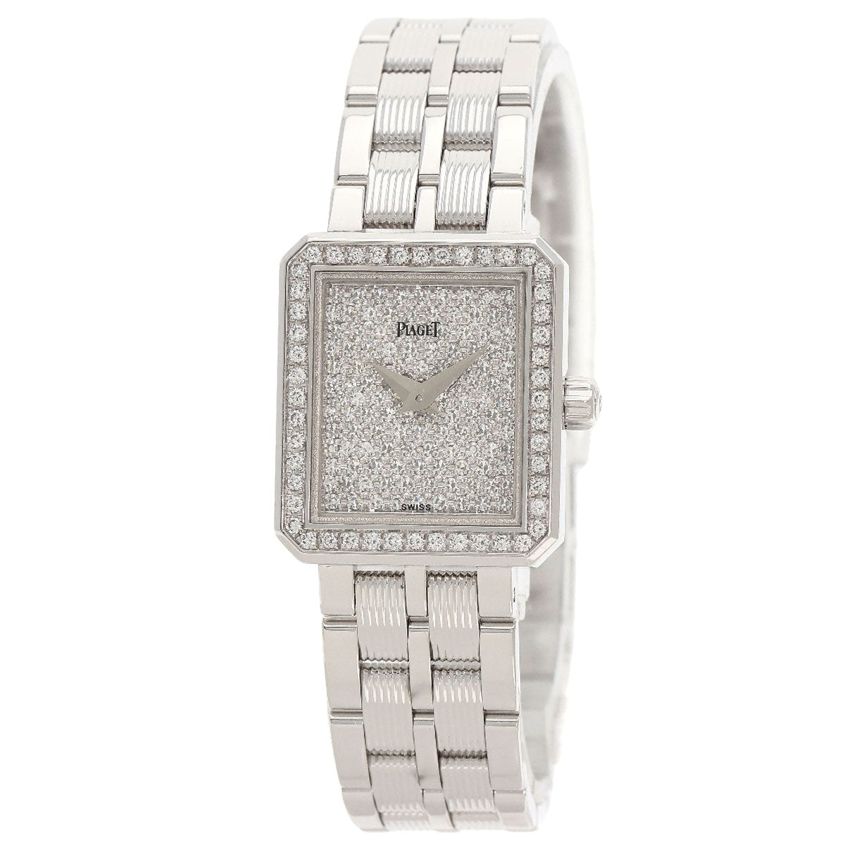 PIAGET Protocol Diamond Dial Watches K18 White Gold/K18 White Gold Ladies