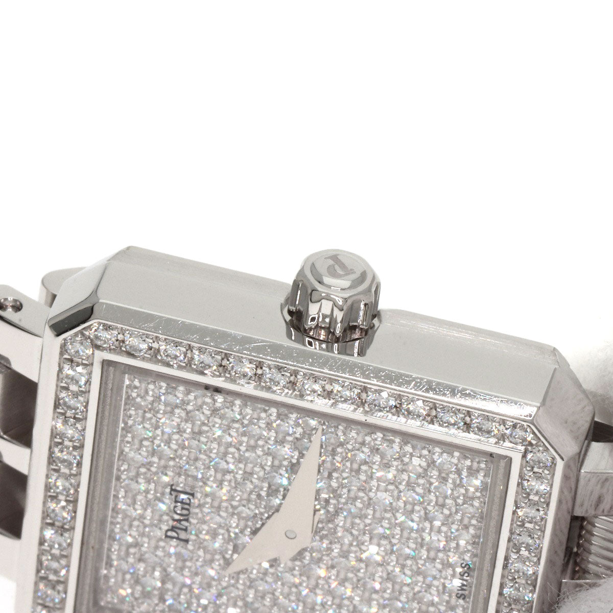 PIAGET Protocol Diamond Dial Watches K18 White Gold/K18 White Gold Ladies