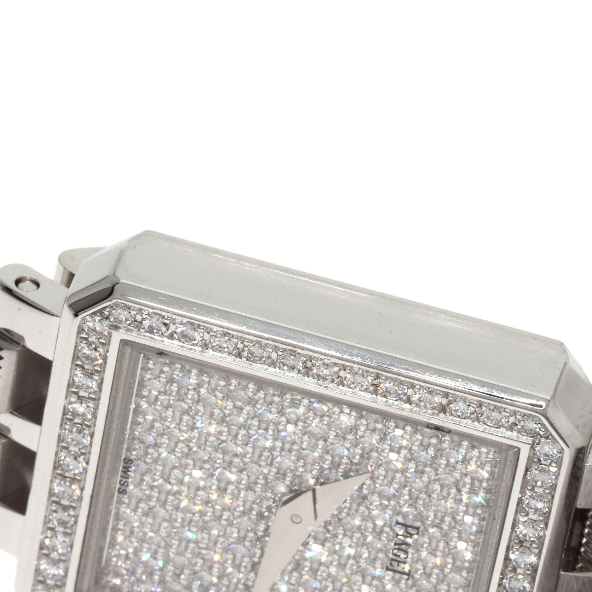 PIAGET Protocol Diamond Dial Watches K18 White Gold/K18 White Gold Ladies