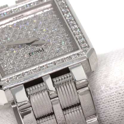 PIAGET Protocol Diamond Dial Watches K18 White Gold/K18 White Gold Ladies