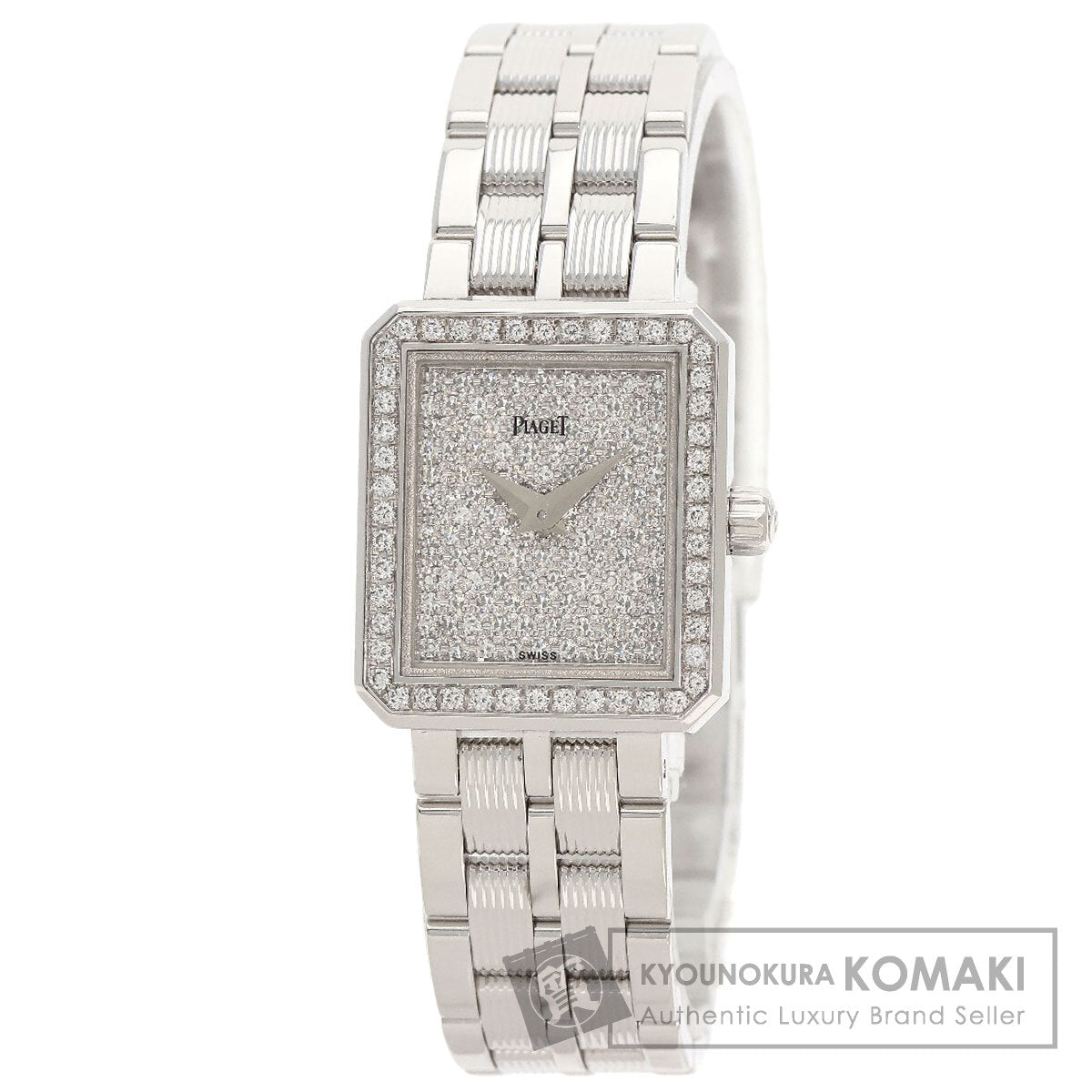 PIAGET Protocol Diamond Dial Watches K18 White Gold/K18 White Gold Ladies