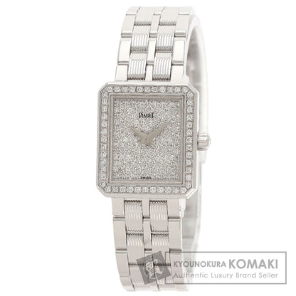 PIAGET Protocol Diamond Dial Watches K18 White Gold/K18 White Gold Ladies