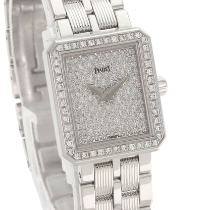 PIAGET Protocol Diamond Dial Watches K18 White Gold/K18 White Gold Ladies