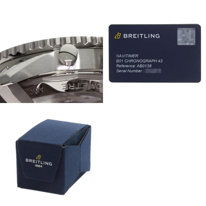 BREITLING Navitimer B01 Chronograph 43 Watches AB0138241C1A1 Stainless Steel/Stainless Steel mens