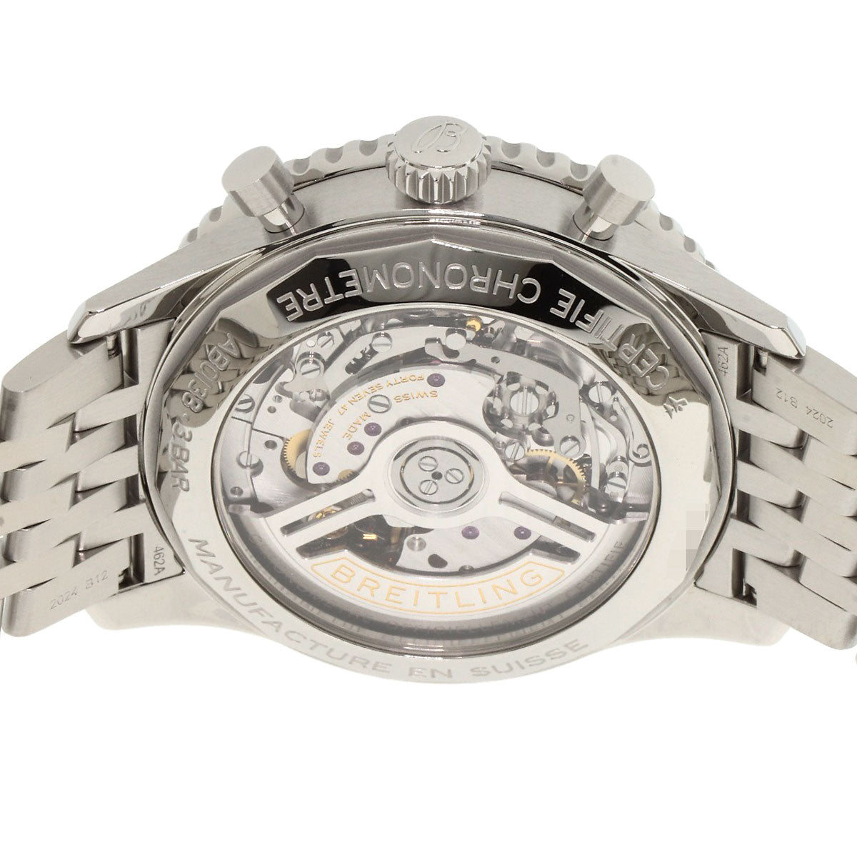 BREITLING Navitimer B01 Chronograph 43 Watches AB0138241C1A1 Stainless Steel/Stainless Steel mens