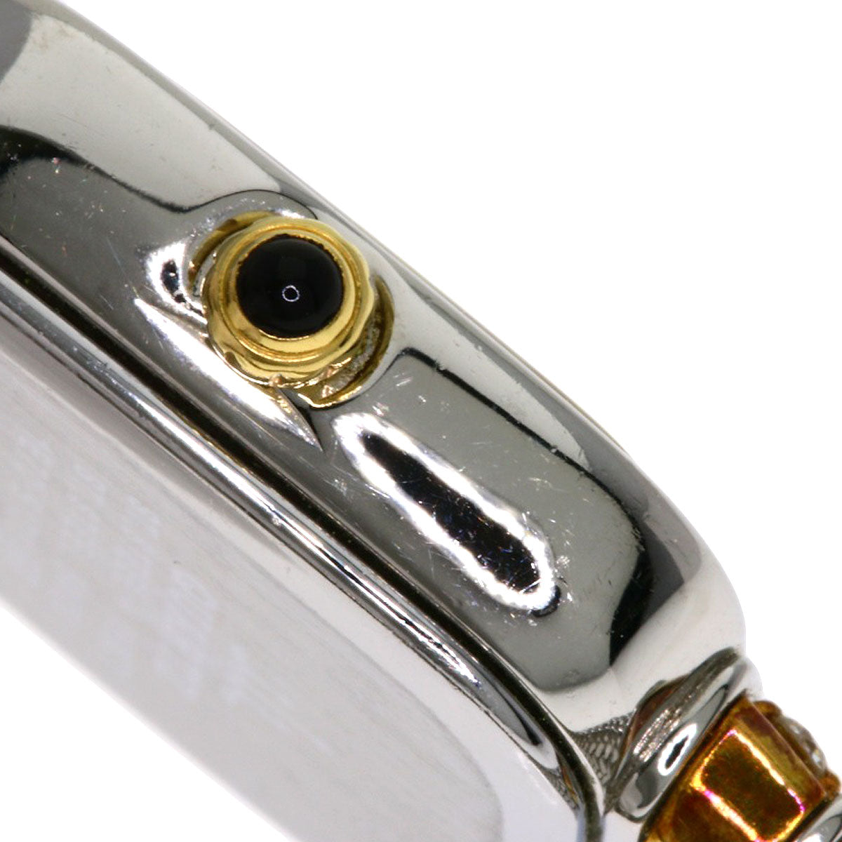 SEIKO CREDOR Square Face Diamond Watches 1E70-5130 Stainless Steel/SSxK18YG Ladies