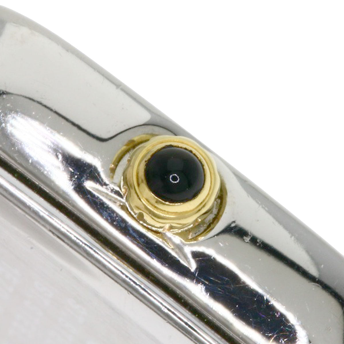 SEIKO CREDOR Square Face Diamond Watches 1E70-5130 Stainless Steel/SSxK18YG Ladies