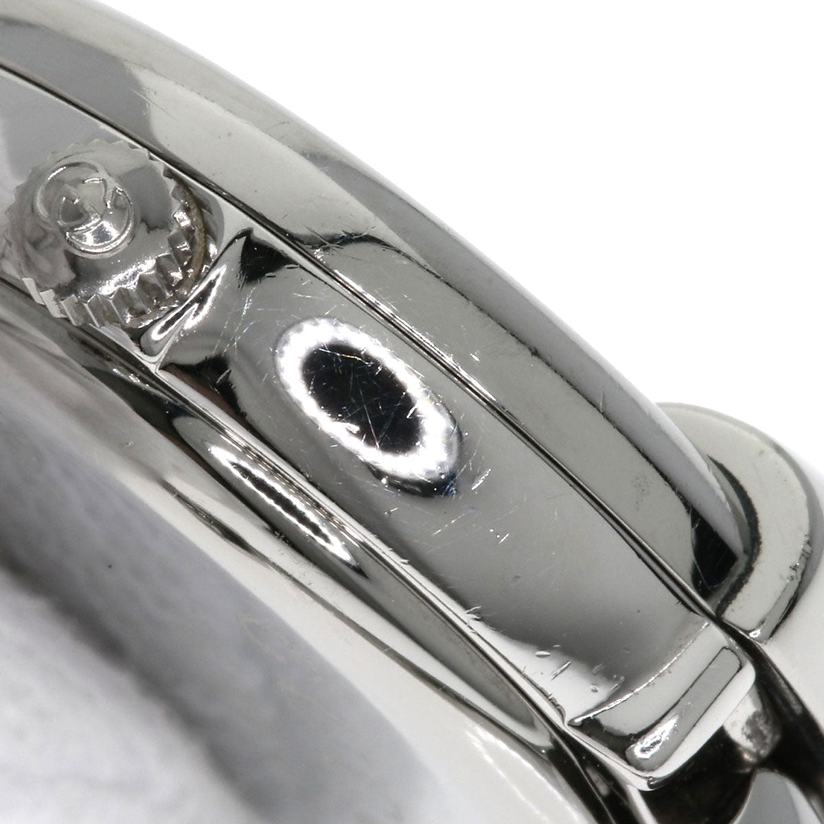 GUCCI Round face Watches 1400L Stainless Steel/Stainless Steel Ladies