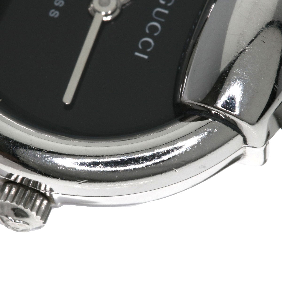 GUCCI Round face Watches 1400L Stainless Steel/Stainless Steel Ladies