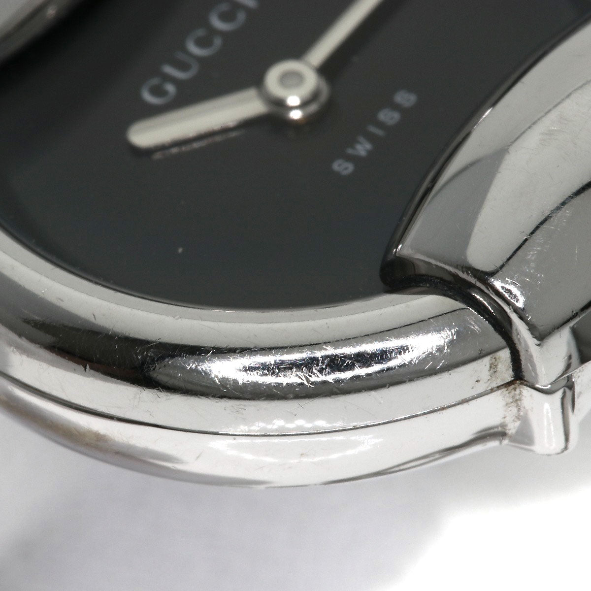 GUCCI Round face Watches 1400L Stainless Steel/Stainless Steel Ladies