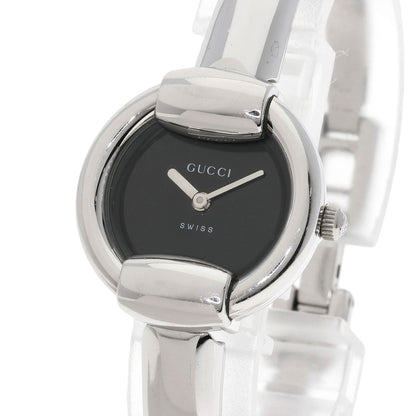 GUCCI Round face Watches 1400L Stainless Steel/Stainless Steel Ladies