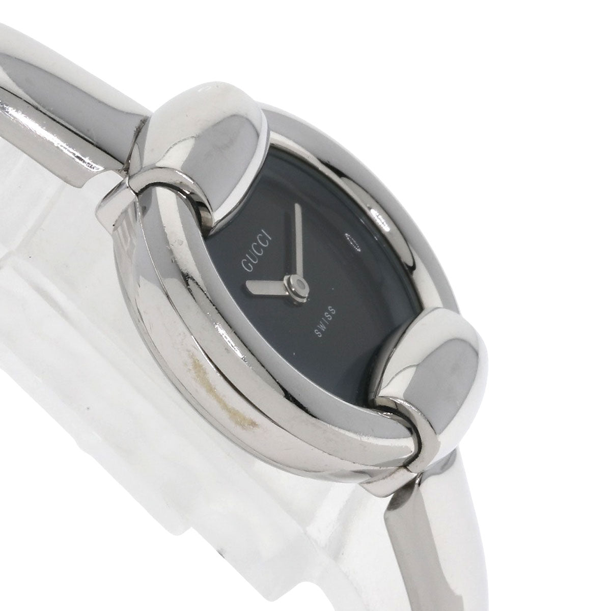 GUCCI Round face Watches 1400L Stainless Steel/Stainless Steel Ladies