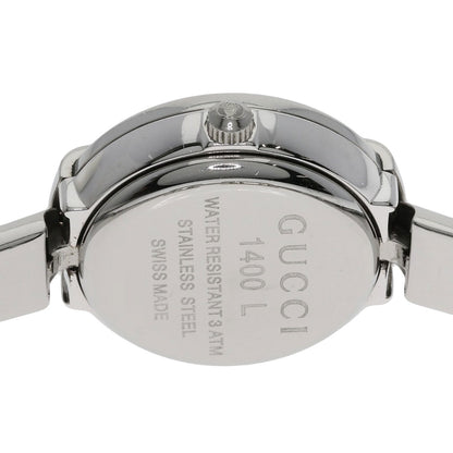 GUCCI Round face Watches 1400L Stainless Steel/Stainless Steel Ladies