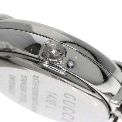 GUCCI Round face Watches 1400L Stainless Steel/Stainless Steel Ladies