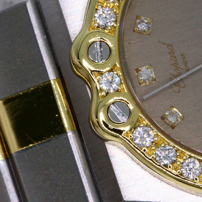 Chopard Samoritz 11P Diamond Watches 25/8024-11 Stainless Steel/SSxK18YG Ladies