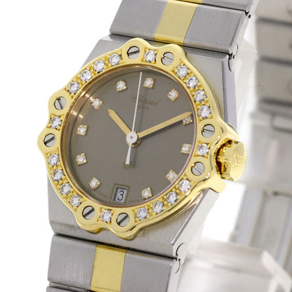 Chopard Samoritz 11P Diamond Watches 25/8024-11 Stainless Steel/SSxK18YG Ladies