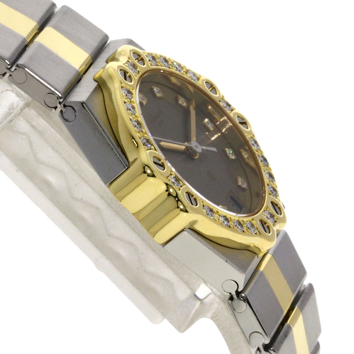 Chopard Samoritz 11P Diamond Watches 25/8024-11 Stainless Steel/SSxK18YG Ladies