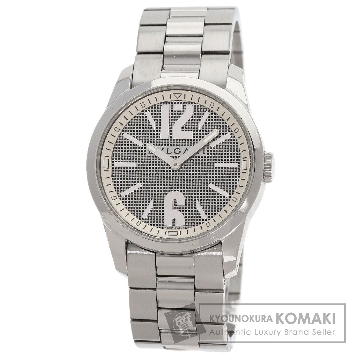 BVLGARI Solo tempo Watches ST37S Stainless Steel/Stainless Steel mens