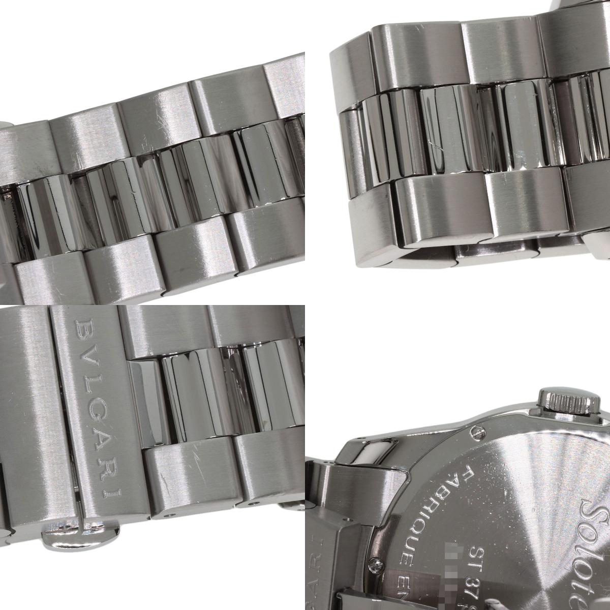 BVLGARI Solo tempo Watches ST37S Stainless Steel/Stainless Steel mens