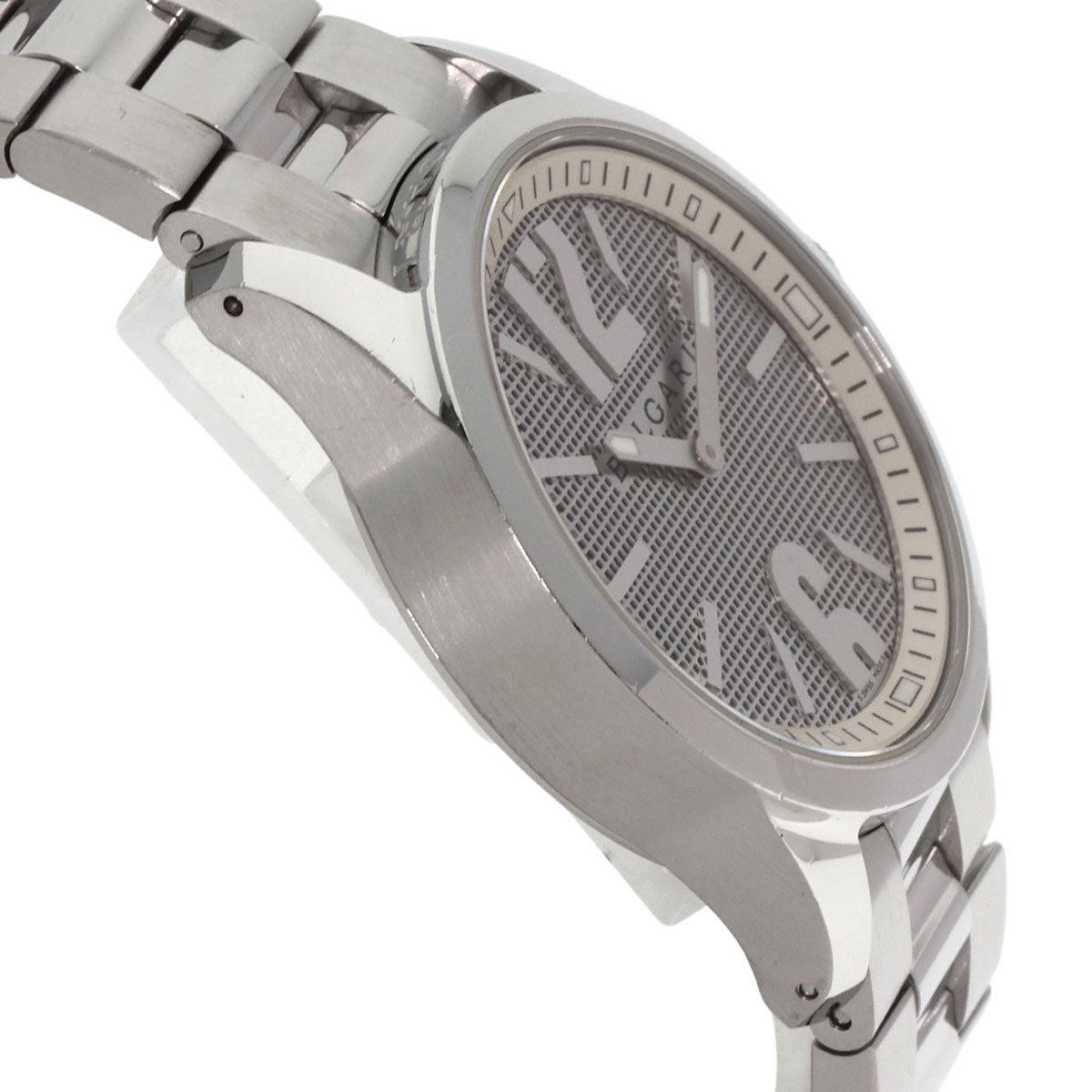 BVLGARI Solo tempo Watches ST37S Stainless Steel/Stainless Steel mens